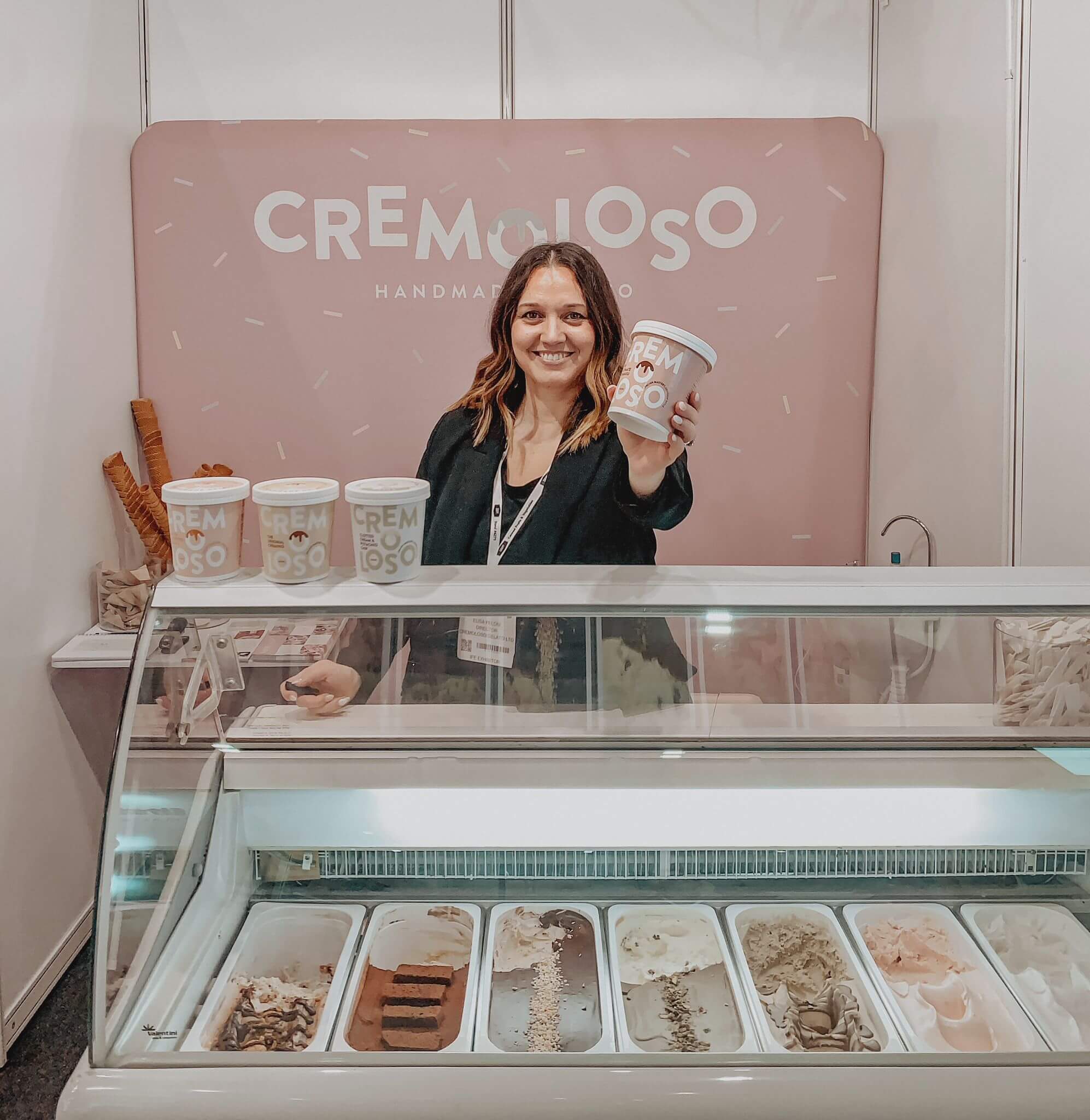 Explore the captivating world of Cremoloso Gelato at IFE24 - A journey through delicious flavors and innovative gelato creations showcased at the international food exhibition. #CremolosoGelato #IFE24 #InnovativeFlavors #GelatoArtistry #FoodExhibition"
